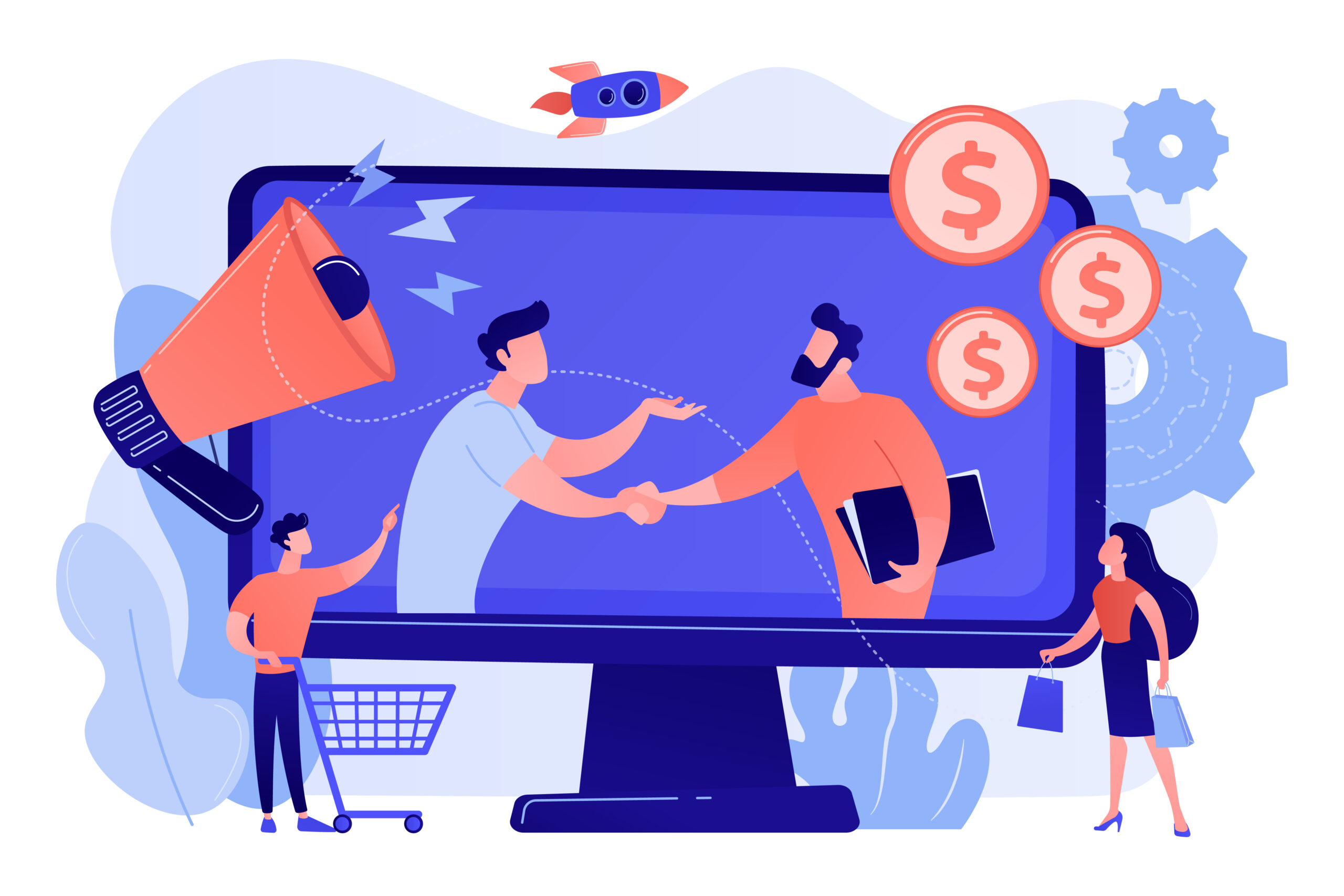 Paid media advertising